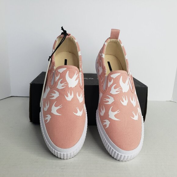 New MCQ by Alexander McQueen Women's Swallow Slip-On Sneaker - Picture 1 of 7